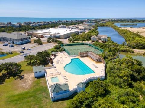Lake Front Modern Beach House-Hatteras Island Avon Exterior photo